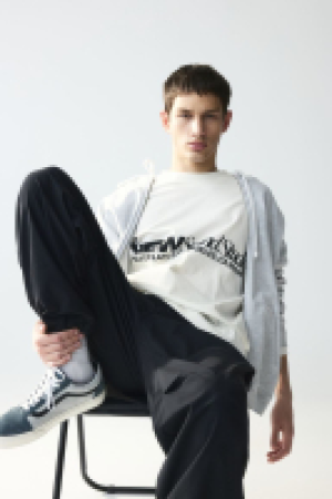 Bedrucktes Jerseyshirt in Oversized Fit CHF 21.95