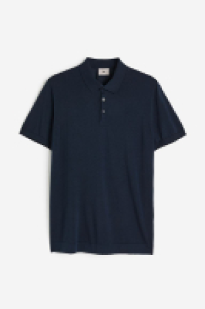 HM  Poloshirt aus Seidenmischung Slim Fit
