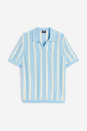 HM  Feinstrick-Poloshirt Regular Fit
