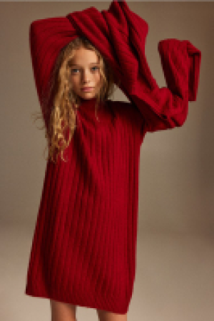 Oversized Strickkleid