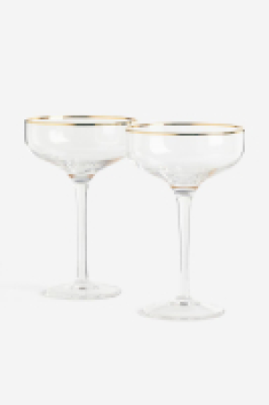 2er-Pack Champagnerschalen