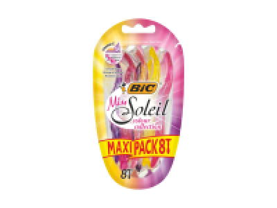 BIC Miss Soleil Colour Collection Damenrasierer, 8er