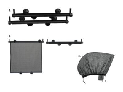 Lidl  Sonnenschutzrollos/​Sonnenschutz-Überzüge, 2er