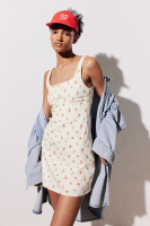 HM  Jerseykleid mit Picotbesätzen