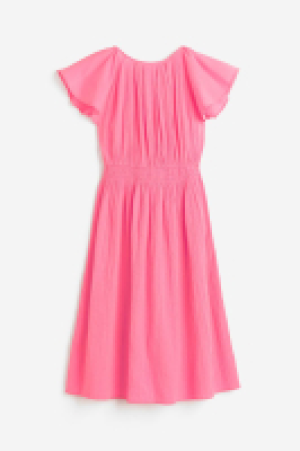 HM  Gecrinkeltes Baumwollkleid