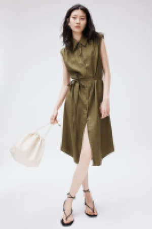 HM  Blusenkleid aus Leinenmix