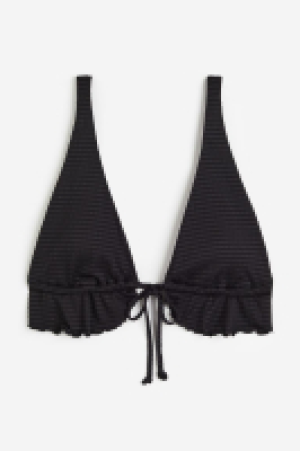HM  Wattiertes Triangel-Bikinitop