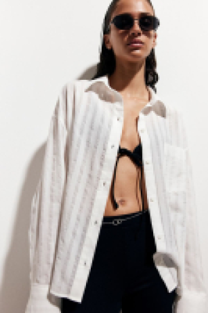 HM  Oversized Baumwollbluse