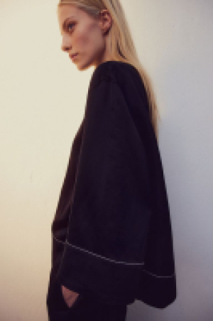 HM  Bluse aus Leinenmix