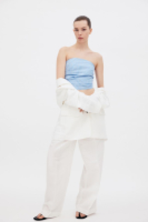 HM  Bandeau-Top mit Faltendetail