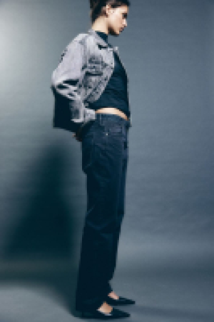 HM  Slim Straight High Jeans