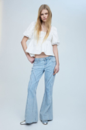 HM  Flared Low Jeans