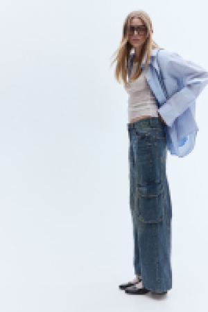 Straight Regular Cargo Jeans