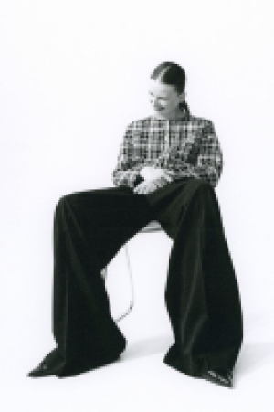 Bouclé-Jacke