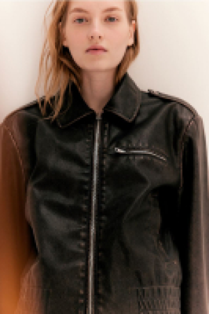 Jacke im Used-Look