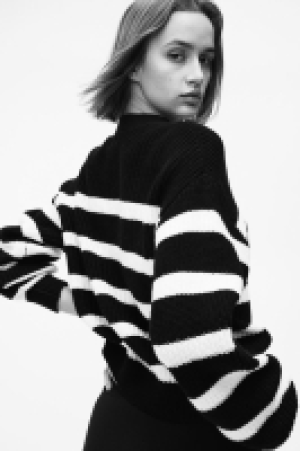 Gerippter Cardigan