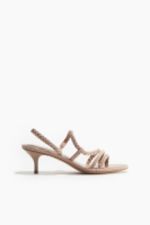 HM  Hohe Sandaletten aus Veloursleder