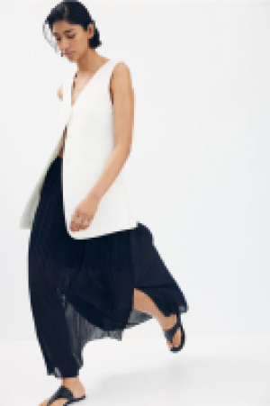 HM  Plisseejupe aus Chiffon