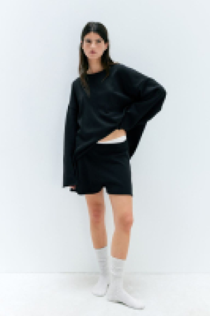 Pullover mit Rollkanten