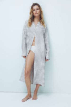 Loungewear-Kaftan aus Leinen