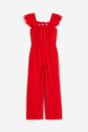 Jumpsuit aus Leinenmischung