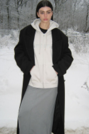 HM  Oversized Hoodiejacke mit Print
