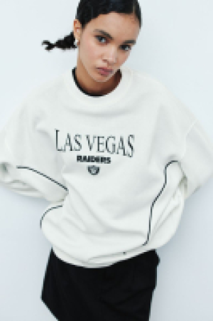 Oversized Sweatshirt mit Print