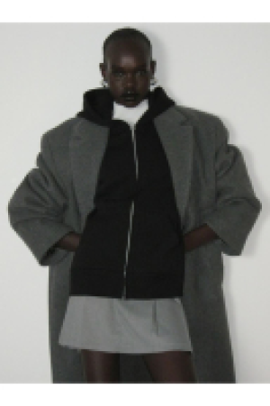 Oversized Hoodiejacke mit Zipper CHF 14.95