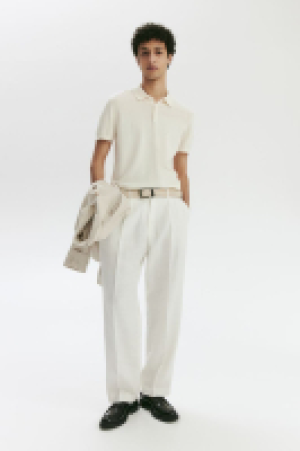 Poloshirt aus Seidenmix in Slim Fit CHF 33.95