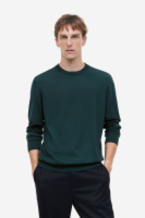 Merino-Pullover in Slim Fit CHF 72.95