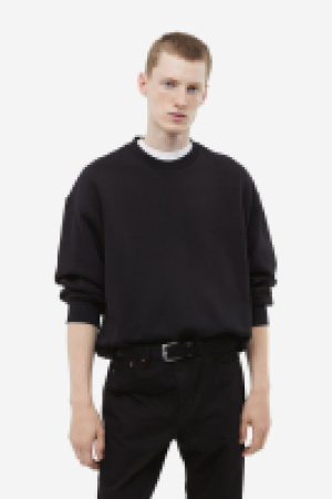 HM  Baumwollsweatshirt Oversized Fit
