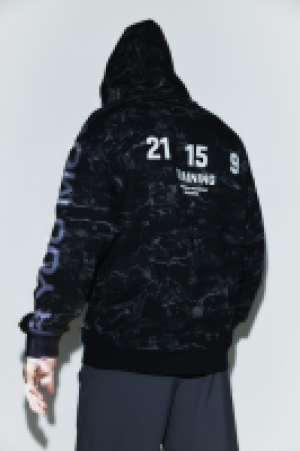 DryMove™ Trainings-Hoodie in Loose Fit