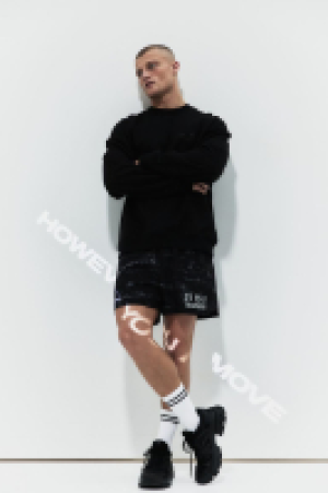 DryMove™ Sweatshirt mit Printdetail