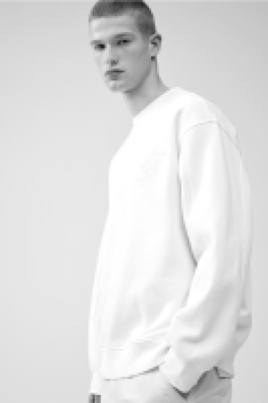 HM  Sweatshirt mit Applikation Relaxed Fit