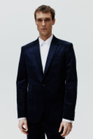 HM  Samtblazer in Slim Fit