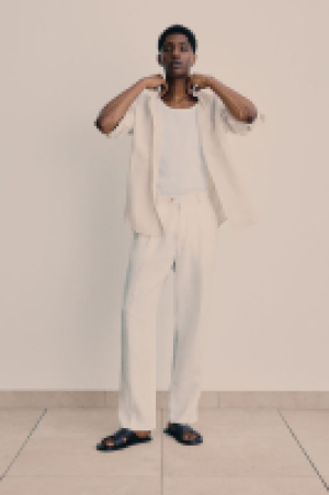HM  Leinenhemd Regular Fit