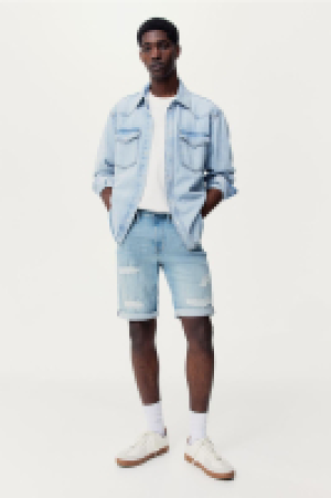 Slim Denimshorts