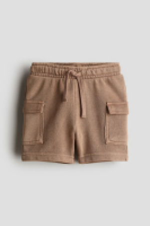 HM  Cargo-Sweatshorts im Washed-Look