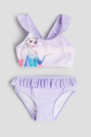 HM  Volantbikini mit Print