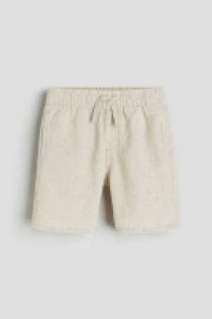 HM  Pull-on-Shorts aus Leinenmix