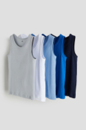5er-Pack Baumwolltops