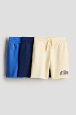 3er-Pack Sweatshorts