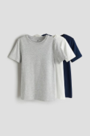 3er-Pack Baumwoll-T-Shirts