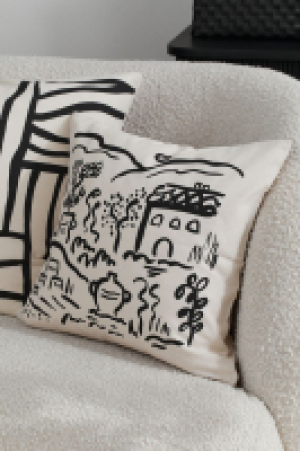 Kissenhülle mit Print
