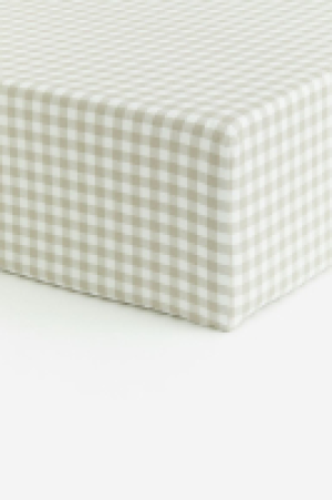 Spannbettlaken mit Gingham-Karos CHF 31.95
