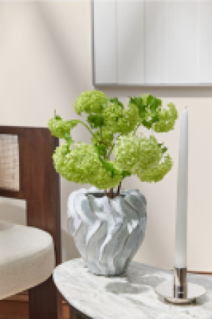 HM  Vase aus Steingut