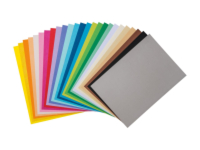 Tonzeichenpapier-Block/​Fotokarton-Block