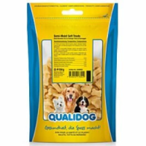 QUALIDOG Semi-Moist Käse Knochen 150g