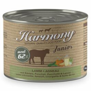 Harmony Dog Natural Nassfutter Junior Lamm mit Kürbis
