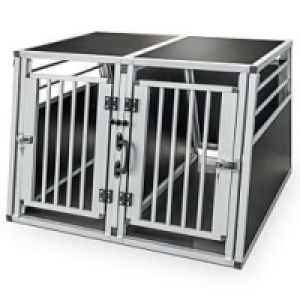 Freezack Aluminium Hundebox Auto Barkley Doppelbox
